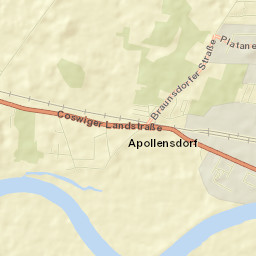 Apollensdorf Street Map