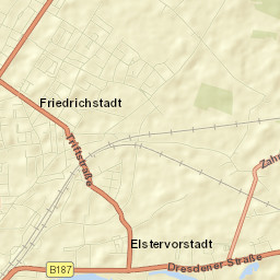 Friedrichstadt Street Map