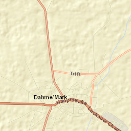 Dahme Street Map