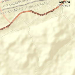 Souzga Street Map