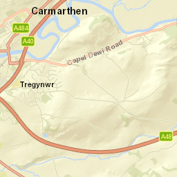 Carmarthen Street Map
