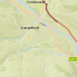32 New Road, Crickhowell, Powys NP8 1AY Street Map
