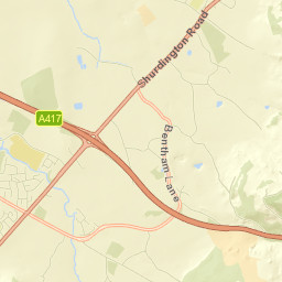 Shurdington Street Map