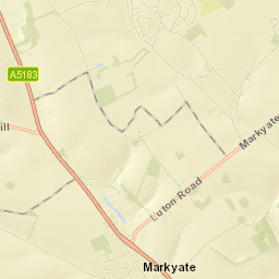 Markyate Street Map