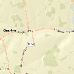 1 The Old Rectory, Ayot Saint Lawrence Street Map