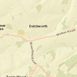 Datchworth Street Map