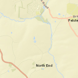 Little Dunmow Street Map