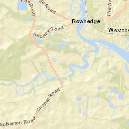Rowhedge Street Map