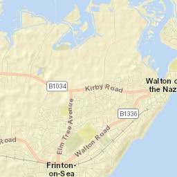 Walton-on-the-Naze Street Map