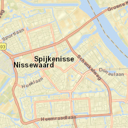 Spijkenisse Street Map