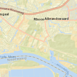 Rhoon Street Map