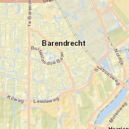 Barendrecht Street Map