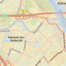 Hendrik-Ido-Ambacht Street Map