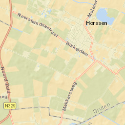 Horssen Street Map