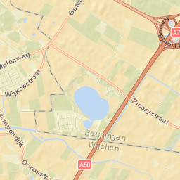 Bergharen Street Map
