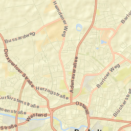 Bocholt Street Map