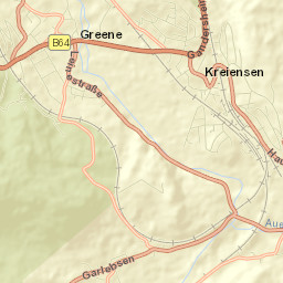 Kreiensen Street Map