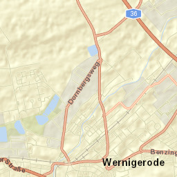 Wernigerode Street Map