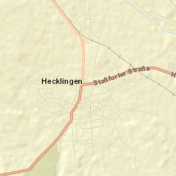 Hecklingen Street Map
