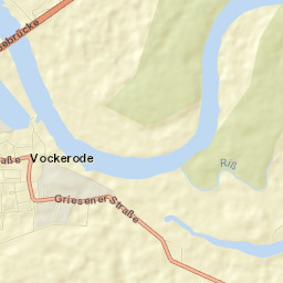 Vockerode Street Map