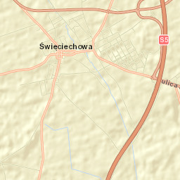 Święciechowa Street Map