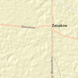 Żelazków Street Map