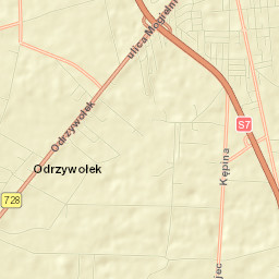 Grójec Street Map