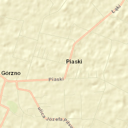 Górzno Street Map