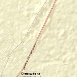 Konyshevka Street Map