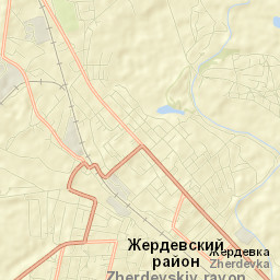 Zherdevka Street Map