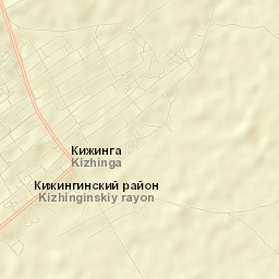 Kizhinga Street Map