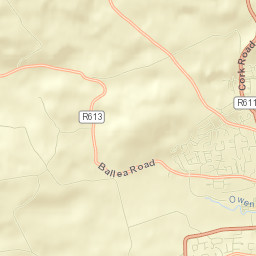 Carrigaline Street Map