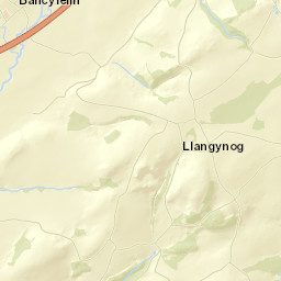 2 Ffald Cottages, Llangynog, Carmarthen Street Map