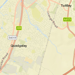339 Stroud Road, Tuffley, Gloucester, Gloucestershire Street Map