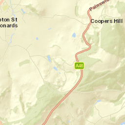 Gloucestershire Street Map