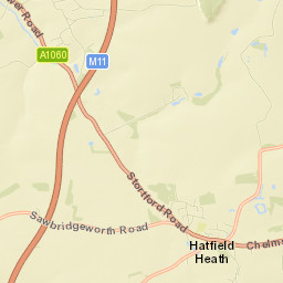 Hatfield Heath Street Map