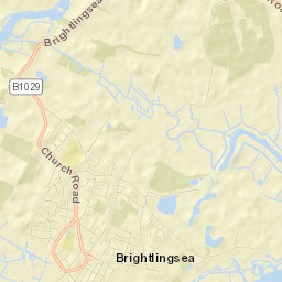 Brightlingsea Street Map