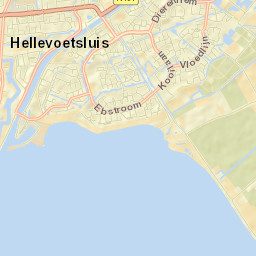Hellevoetsluis Street Map