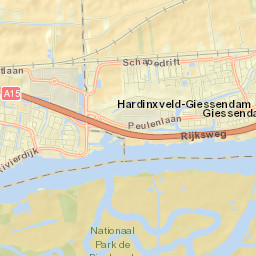 De Peulen Street Map