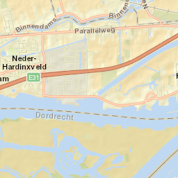 Giessendam Street Map