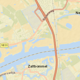 Zaltbommel Street Map