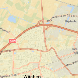 Wijchen Street Map