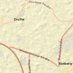 Rietberg Street Map