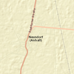 Neundorf Street Map