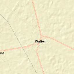 Wulfen Street Map