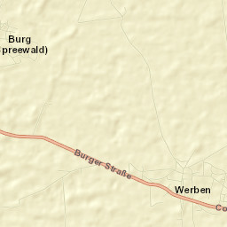 Werben Street Map