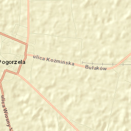 Pogorzela Street Map