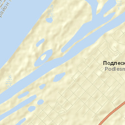 Podlesnoye Street Map