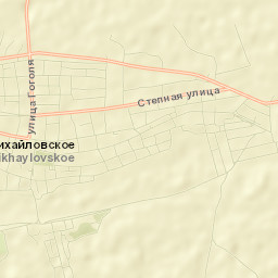 Mikhaylovskoye Street Map