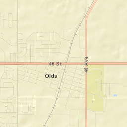 Olds Street Map